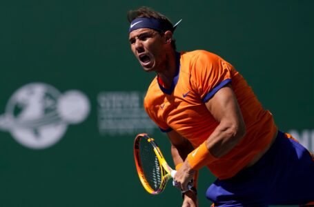 Rafa Nadal está que no cree en nadie