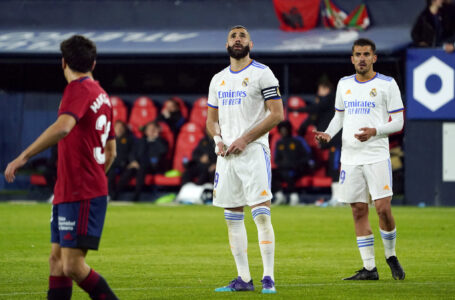 Real Madrid golea al Osasuna.