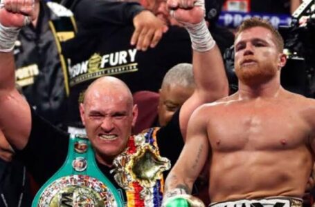 Tyson Fury halaga a “Canelo”