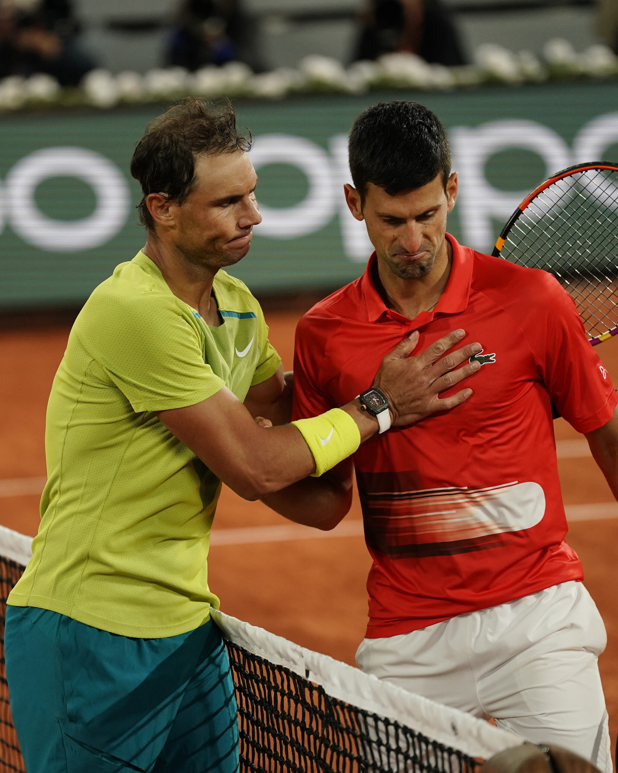 Rafa Nadal le gana la partida a Djokovic