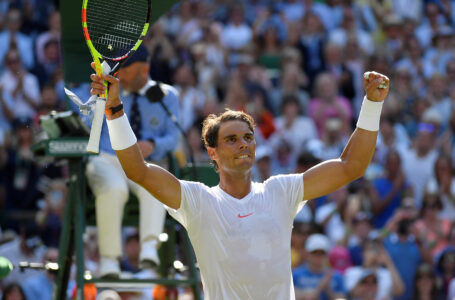 DEBUT TRIUNFAL DE RAFAEL NADAL EN WIMBLEDON