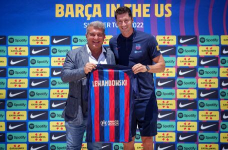 Lewandowski llega hambriento al Barcelona